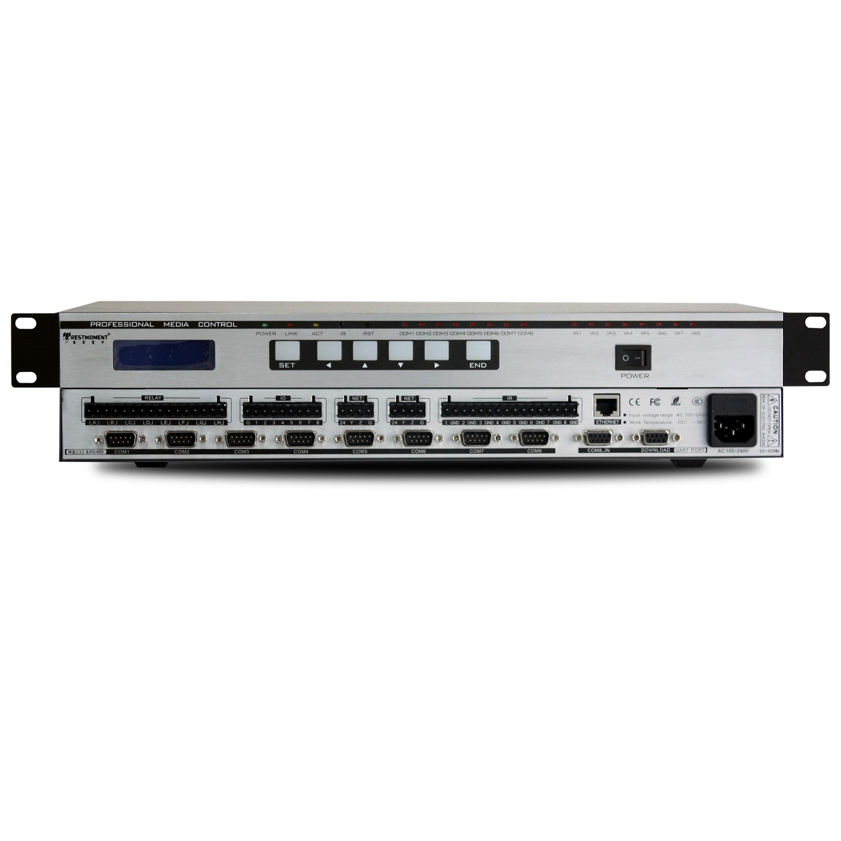 网络型可编程中央控制主机RX-M8900S系列