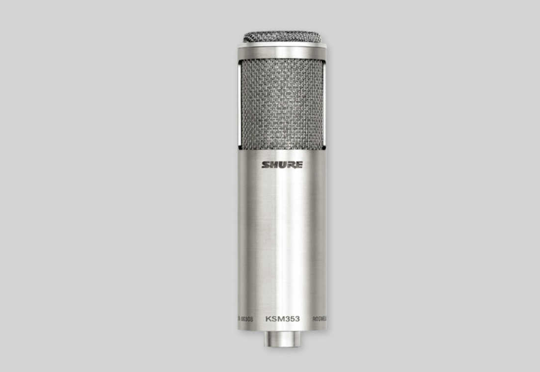 KSM353/ED铝带话筒