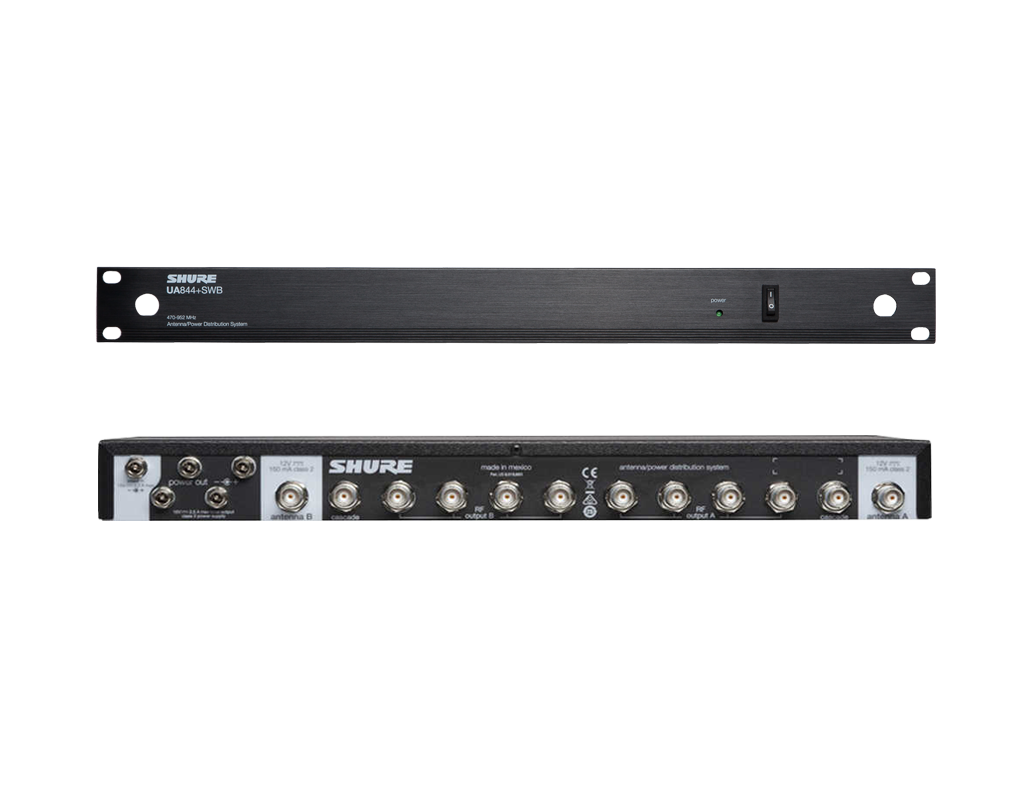 SHURE UA844+SWB 天线分配系统